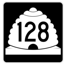 Utah State Highway 128 Sticker Decal R5453 Highway Route Sign - £1.15 GBP+