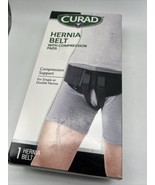 Curad Hernia Belt with Compression Pads, Large Flex Fit Single Or Double - $14.99