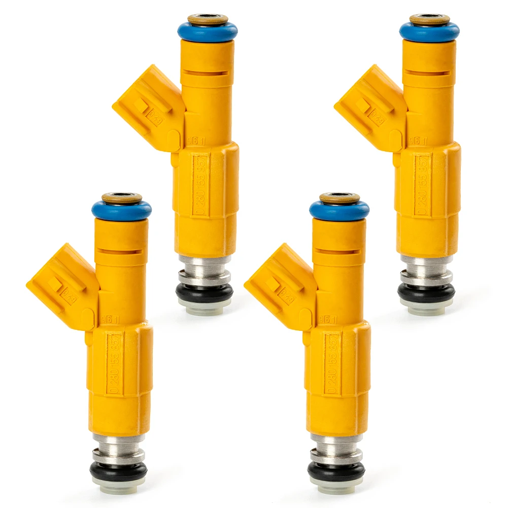 OEM # 0280155857 822-11154 M02857X8 Fuel Injectors 4 Holes for Lincoln T... - £62.42 GBP