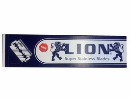 100 Lion Super Stainless double edge razor blades - $14.95
