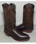 Dingo Size 9 M  SILVERLAKE Brown Leather Cowboy Western Boots New Men&#39;s ... - $494.01