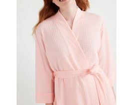 Joyspun Women’s Waffle Kimono Robe, Sizes M(8-10) - $16.00