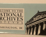 Vintage National Archives Of The United States Brochure Washington DC BR4 - £7.77 GBP