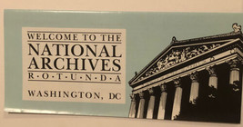 Vintage National Archives Of The United States Brochure Washington DC BR4 - £7.77 GBP