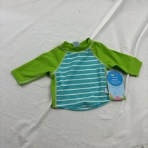 I Play Baby Boys Rash Guard Swim Shirt Multicolor Long Sleeve UPF  12 Months New - £7.78 GBP