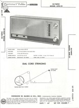 SAMS Photofact - Set 858 - Folder 7 - Jan 1967 - OLYMPIC MODEL AFM-25 - £16.91 GBP