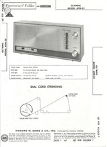 SAMS Photofact - Set 858 - Folder 7 - Jan 1967 - OLYMPIC MODEL AFM-25 - £17.18 GBP