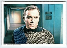 1977 Star Trek Kirk Disguised as Romulan Chrome Postcard - $5.66