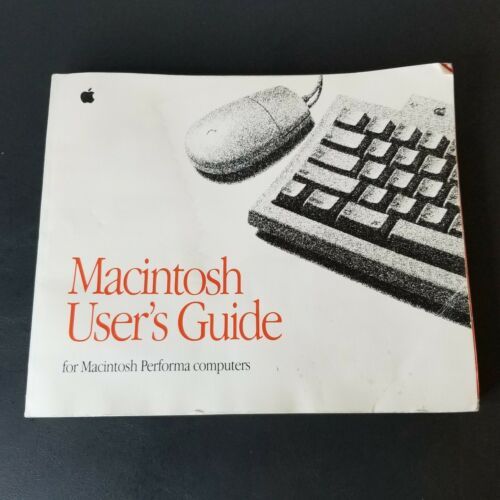 Primary image for Vintage MacIntosh User Guide for MacIntosh Performa Users 1993 Macintosh Guide