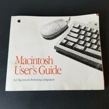 Vintage MacIntosh User Guide for MacIntosh Performa Users 1993 Macintosh... - $7.99