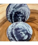 2 inch | 50.8mm Ear Plugs/Tunnels | Body Jewelry | Grim Reaper | Ear Str... - $222.39 MXN