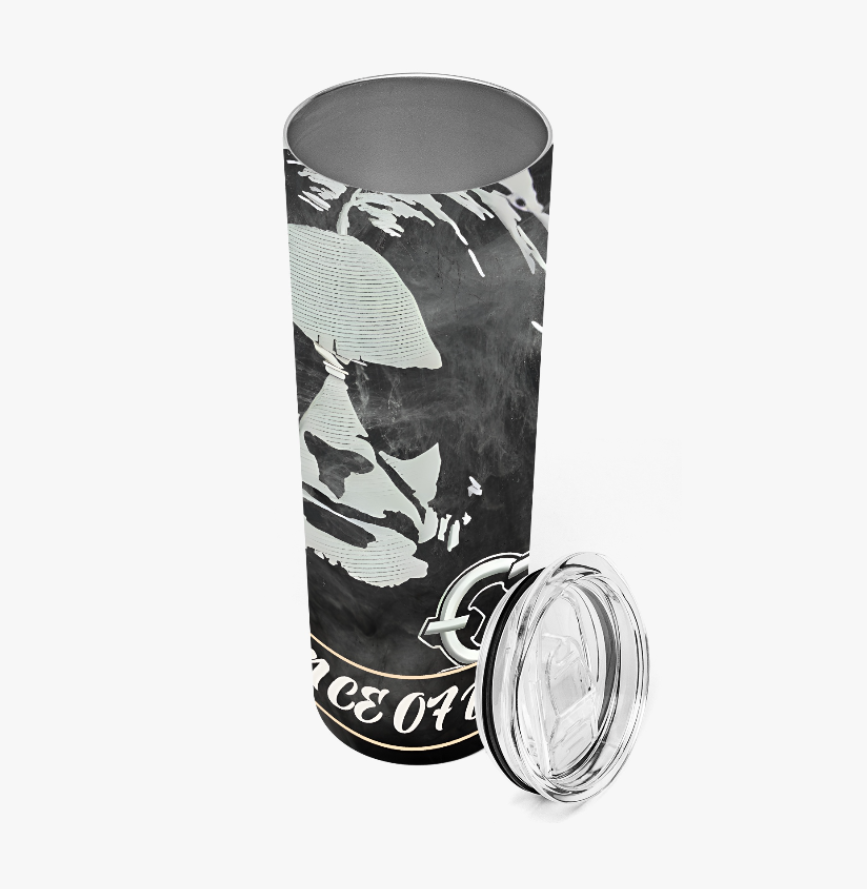 Black Smoke Ozzy | Prince of Darkness | 20oz Thermal Tumbler - $35.00