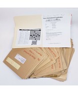121 Original Prints London Sunday Times Newspaper Cryptic Crossword- FRO... - $1,224.02 MXN