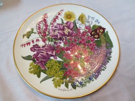 Franklin Mint Royal Horticultural Society Flowers of the Year plate May - £15.63 GBP