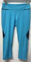 Alala Turquoise Capri Length Leggings Mesh Insets NEW SZ M  MSRP $95 NWOT - £74.53 GBP