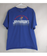 ProEdge NCAA The University Of Kansas Jayhawks Men&#39;s Blue T-Shirt XL - €15,44 EUR