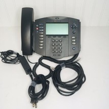 Polycom SoundPoint IP 501 SIP VOIP Telephones with Cords and Stand Power Adaptor - $44.46