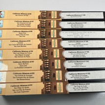 Huell Howser California Missions Vhs - 8 Tapes - Volumes 101-108 Vhs Tested - £291.18 GBP