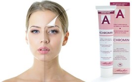 Set of 15 ACHROMIN cream 45ml UV Anti dark age Spot Freckles Skin Whitening face - £57.27 GBP