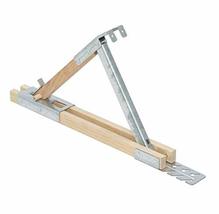 Guardian Fall Protection 2510 Adjustable Wood/Steel Roof Bracket, 12-Inch - $40.81