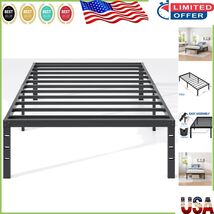 Sturdy Twin Metal Bed Frame - Minimalist Design with 18 Inch Height and ... - $1,474.61 MXN