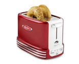 Wide 2-Slice Toaster, Vintage Design With Crumb Tray, Cord Storage &amp; 5 T... - £44.86 GBP