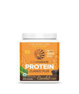 Sunwarrior Classic Plus Chocolate Organic Vegan Protein Powder BCAAs Pea... - $314.61 MXN