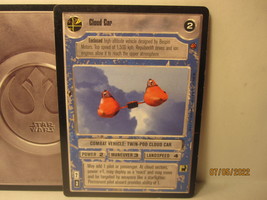 1997 Star Wars CCG Card: Cloud Car - black border - $2.50