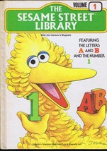 ORIGINAL Vintage 1978 Sesame Street Library Book #1 Big Bird Cover - $14.84