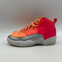 Nike Air Jordan 12 Retro 510815-601 Girls Multicolor Sneaker Shoes Size ... - £37.20 GBP