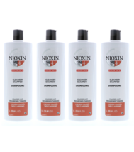 NIOXIN System 4  Shampoo 33.8 oz / 1 liter (Pack of 4) - £72.67 GBP