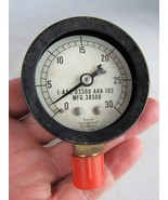 RARE antique / vintage gauge MARSH INSTRUMENT COMPANY 1-AAB-03300-AAA-102 - £18.64 GBP