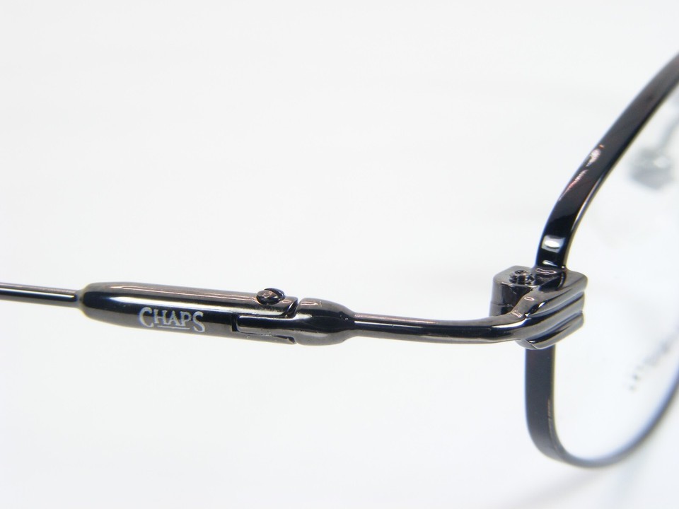 Vintage CHAPS Ralph Lauren 103 1K2 Dark Gunmetal EYEGLASSES GLASSES 46-21-140mm Item image 7