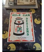 Milk Can Designs Evelyn Spanninger 1974 Hatfield PA Paint Guide Templates - $437.85 MXN