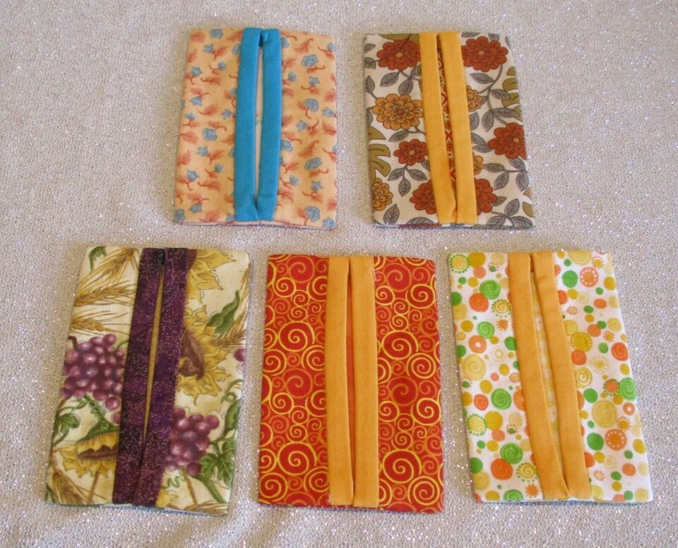 Travel Size Kleenex Holders with Tissues - Oranges - $4.75