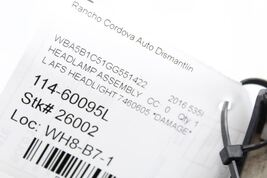 Left Driver Side AFS Adaptive Xenon Headlight *Damaged* Fits 14-16 BMW F10 76258 image 12