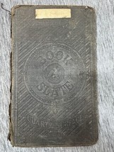 Antique Quartz Book Slate Silicate Book Co. New York School Work Writing... - €42,71 EUR