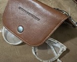 Spikes &amp; Sparrow Pure Leather Brown Sun Glasses Case Hard To Find -no Gl... - £38.83 GBP