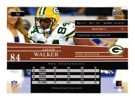 2006 Playoff Prestige #58 Javon Walker Green Bay Packers - £1.57 GBP