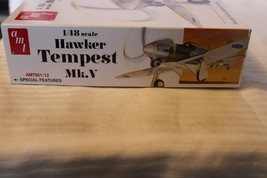 1/48 Scale AMT, Hawker Tempest Mk.V Airplane Model Kit #901/12 BN Open Box - £39.96 GBP