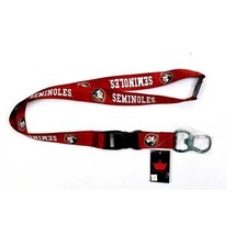 NCAA Florida States Seminoles Official Team Merch Bottle Opener Style Lanyard - £8.87 GBP