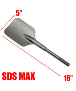 SDS MAX Clay Spade Square Shovel Chisel Bit for Jack Hammer Drill Milwaukee - $46.74