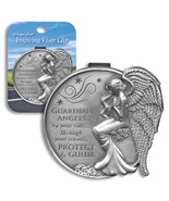 PEWTER VISOR CLIP - GUARDIAN ANGELS - £4.79 GBP