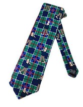 Dilbert Mens Golfing Necktie - Green - One Size Neck Tie - £15.26 GBP