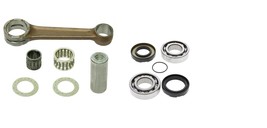 Pro-X Connecting Rod Rebuild Kit &amp; Crank Bearings For 83-87 Yamaha YZ250 YZ 250 - £165.45 GBP