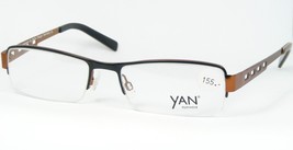Yan By Bo De 6248 36 Black /BRONZE Eyeglasses Glasses Frame 54-18-135mm Germany - £45.48 GBP
