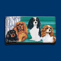 Wallet CAVALIER KING CHARLES Dog Breed Ladies Wallet Checkbook Zippered ... - £13.32 GBP