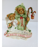 Cherished Teddies 2002 Teddy Beverly &amp; Lila Angels in White Robes for Ch... - £13.81 GBP
