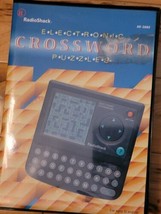 VTG Electronic Crossword Puzzle Handheld Radio Shack 60-2685 Tested Work... - $19.34