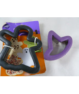 Witchs Hat &amp; Ghost Cookie Cutters Wilton Comfort Grip Stainless Steel - $21.71 CAD